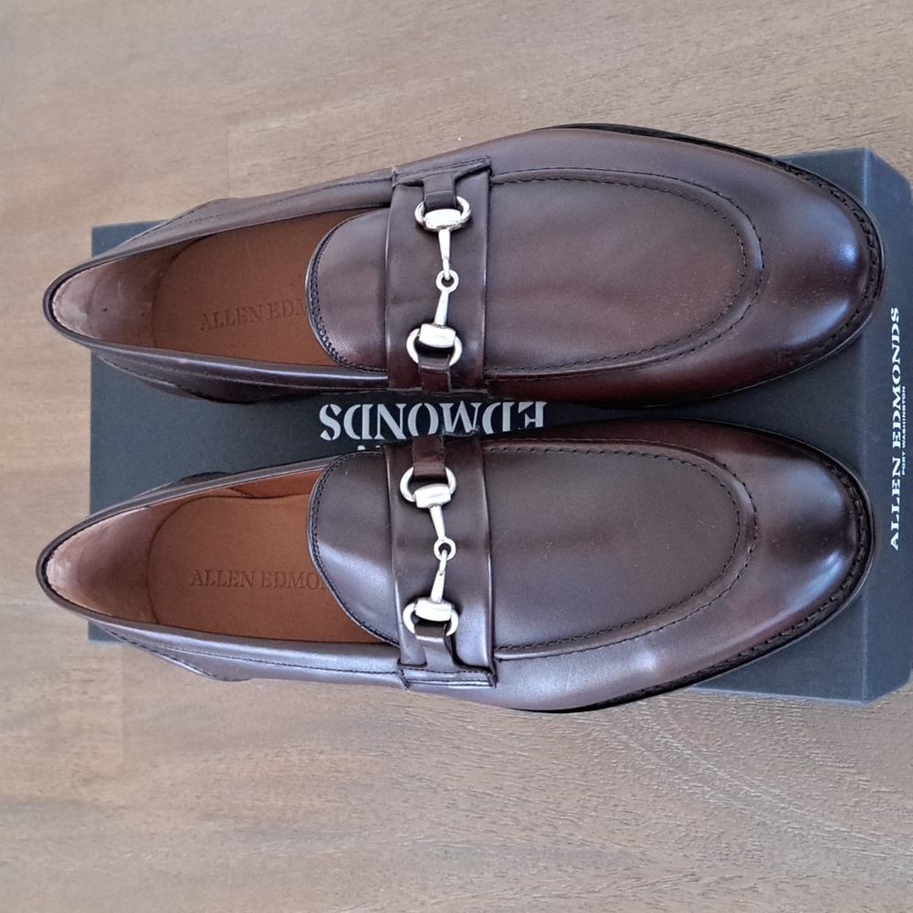 Allen Edmonds Randolph Bit Loafer - Color: Espresso Leather - Size: Men 11 E - Picture 2 of 10